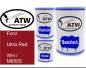 Preview: Ford, Ultra Red, WH / M6500: 500ml Lackdose + 500ml Klarlack + 250ml Härter - Set, von ATW Autoteile West.
